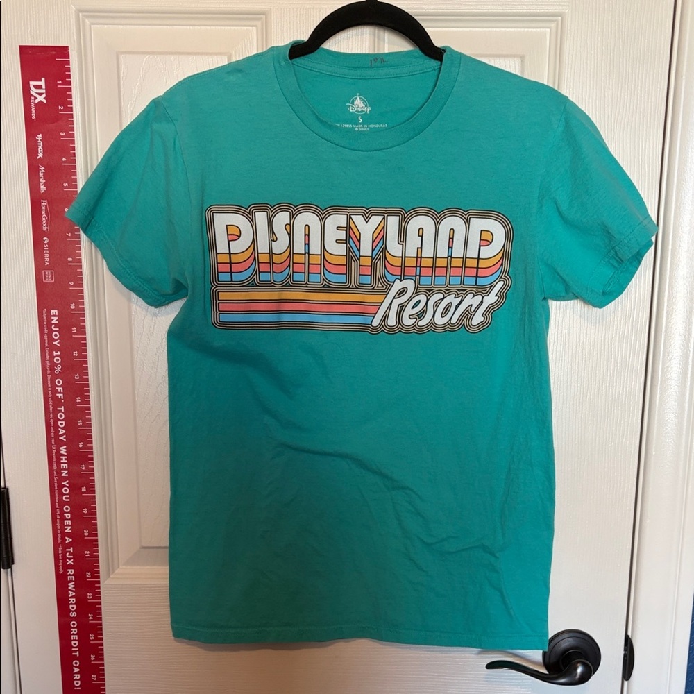 Disney Teal Disneyland Resort Short Sleeve Tee